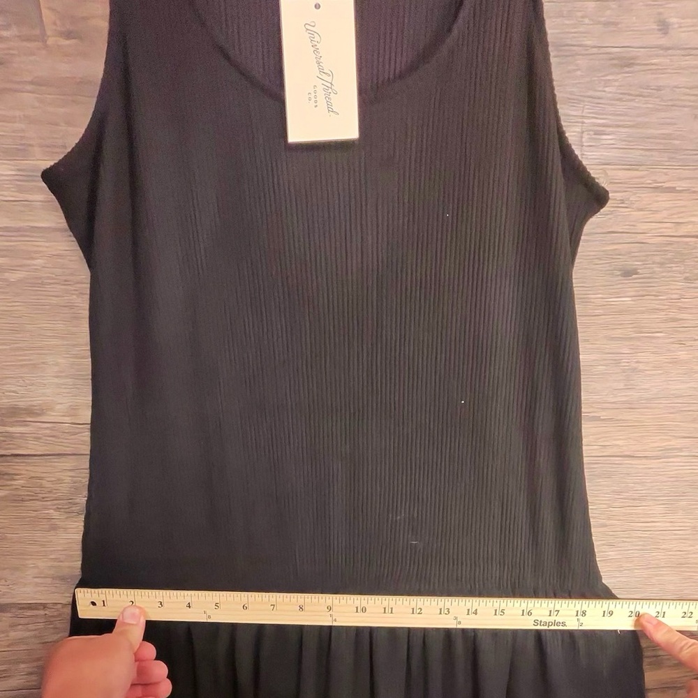 Universal Thread Sleeveless Black Maxi Dress - Picture 2 of 6